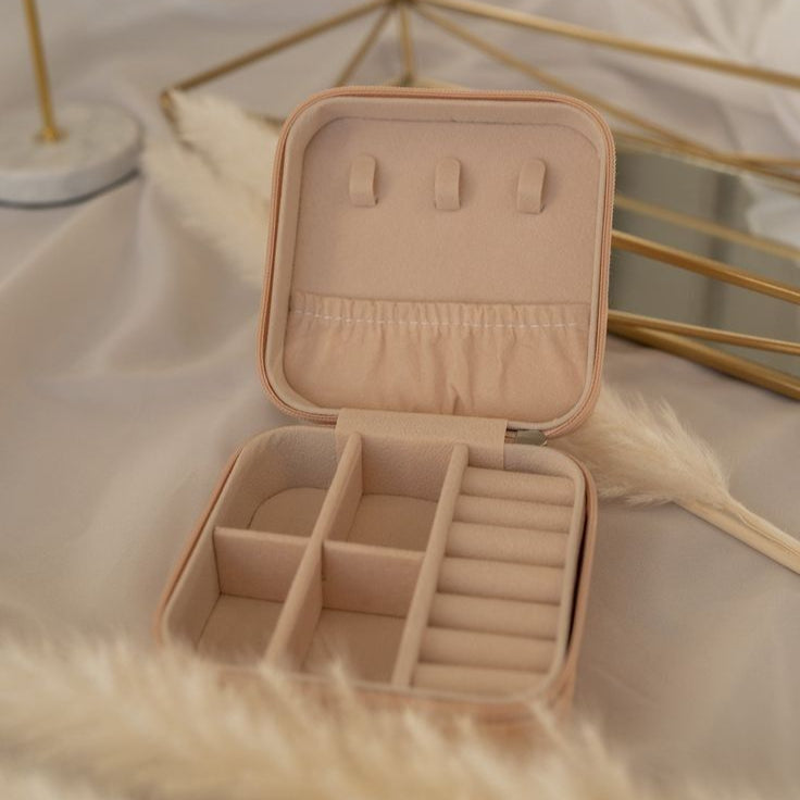 TRAVEL JEWELRY ORGANIZING BOX