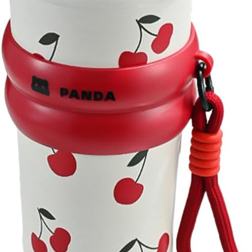 Panda Stainless Steel Water Bottle