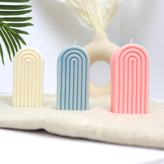 3D Small Arch Candles