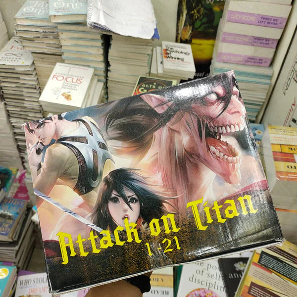 ATTACK ON TITAN 1 TO 21 MANGA SET<3