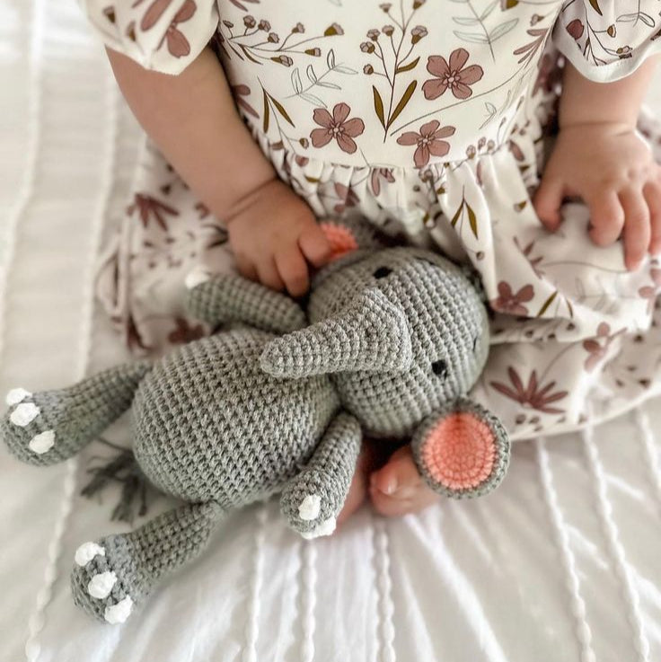 BABY ELEPHANT CROCHET PLUSH