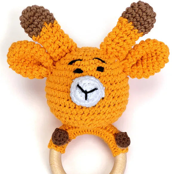 BABY GIRAFFE RATTLE