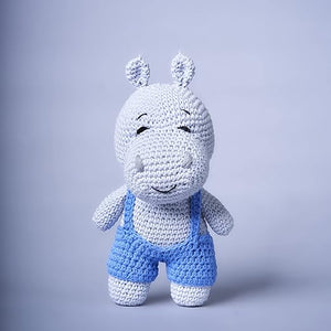 BABY HIPPO CROCHET PLUSH