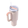 INSULATED TUMBLER WITH STRAW