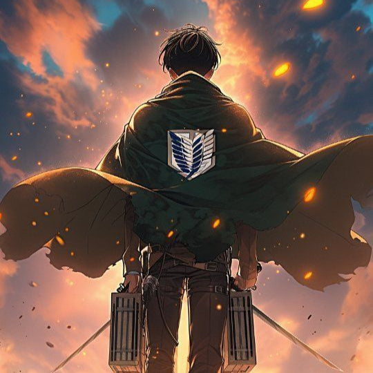 CAPTAIN LEVI FRAME LAMP 2 AOT