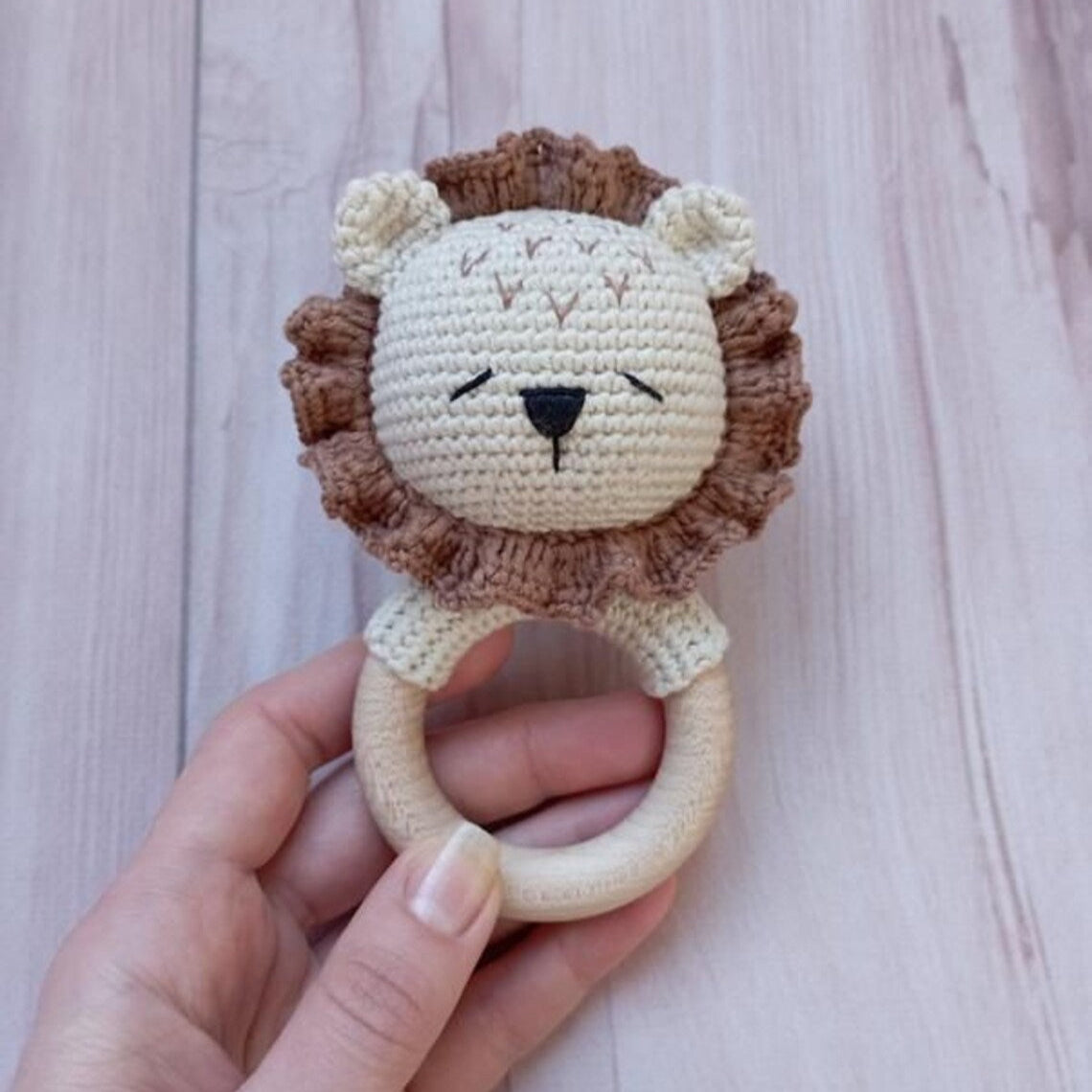 BABY LIONESS RATTLE