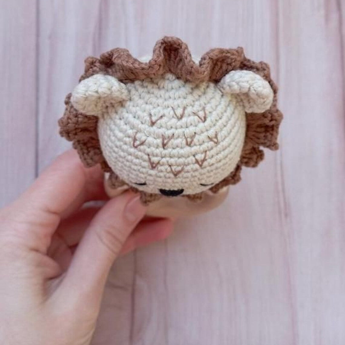 BABY LIONESS RATTLE