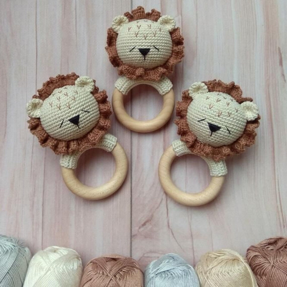 BABY LIONESS RATTLE