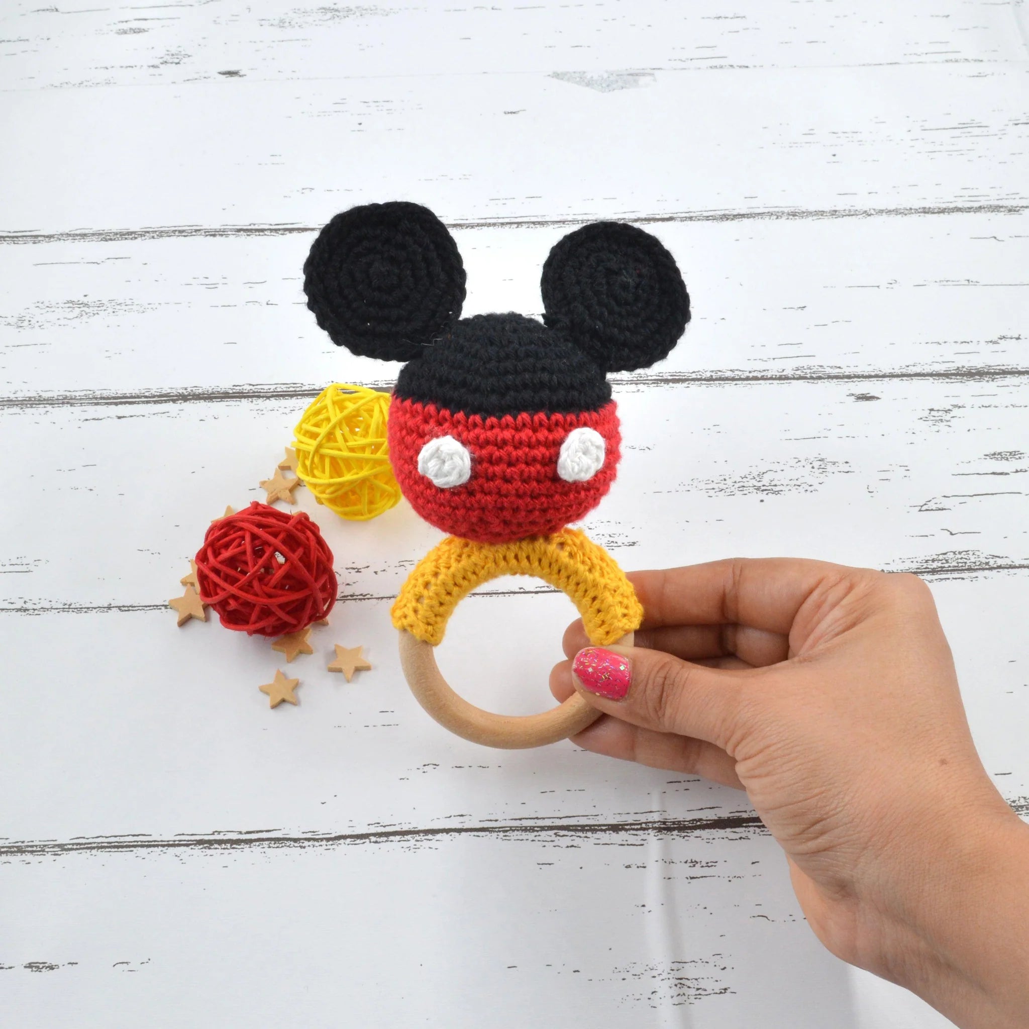 BABY MICKEY RATTLE