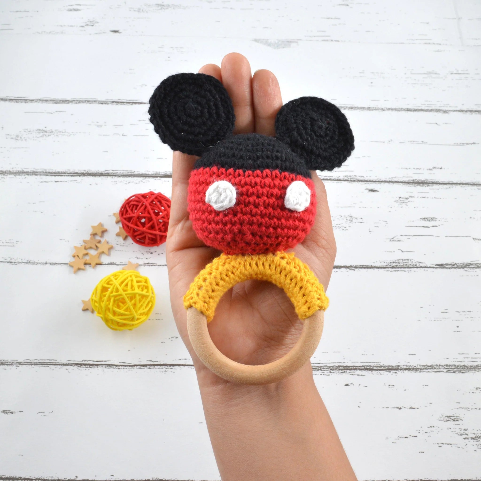 BABY MICKEY RATTLE