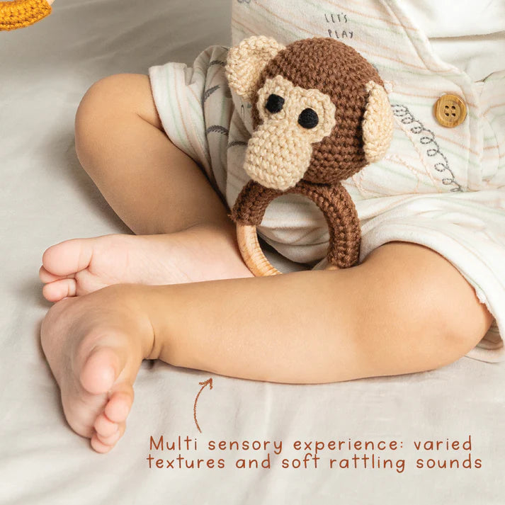 BABY MONKEY RATTLE