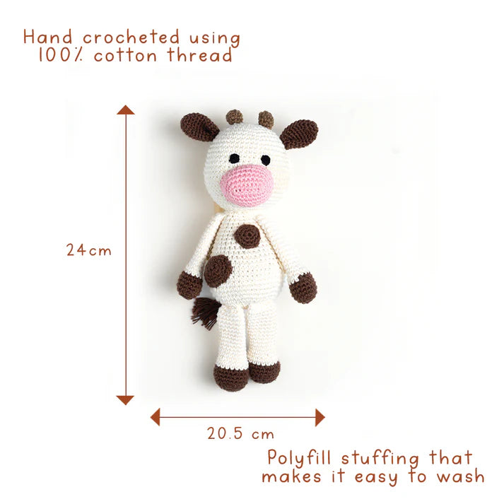 COW CROCHET PLUSH (mooooo)