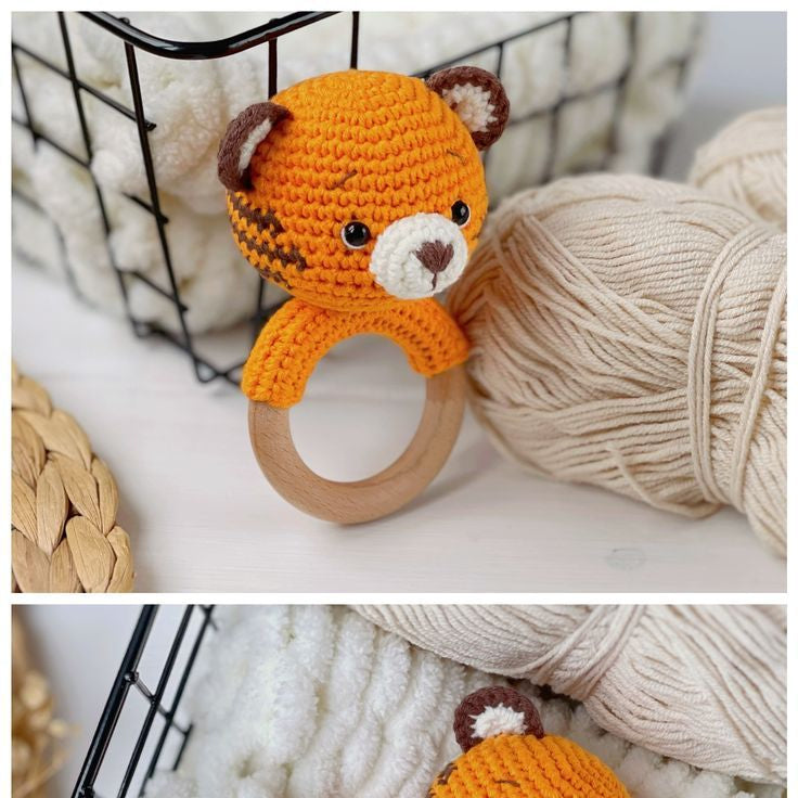 BABY TIGER RATTLE