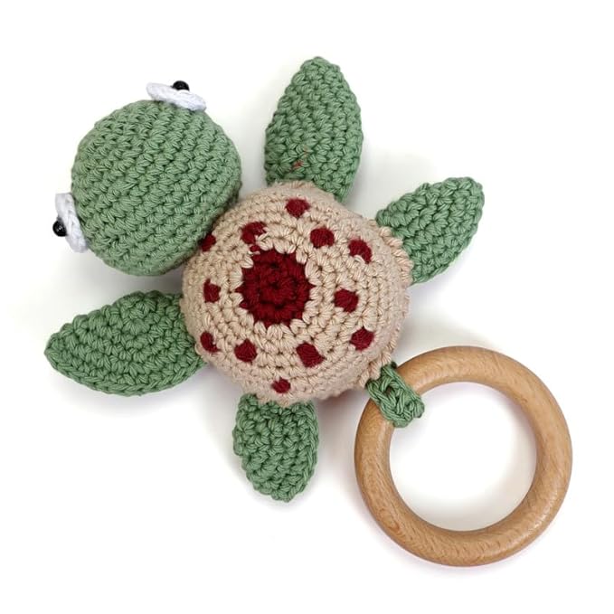 BABY TURTLE RATTLE