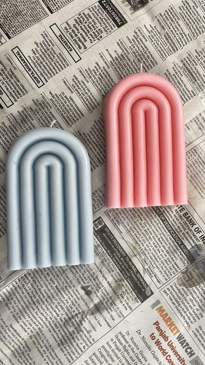 3D Small Arch Candles