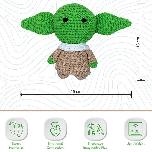 BABY YODA CROCHET PLUSH