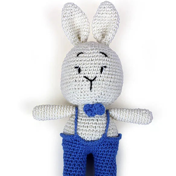 BUNNY BOY CROCHET PLUSH