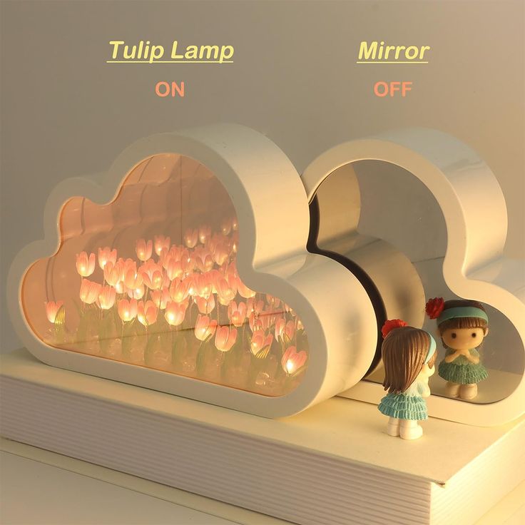 CLOUD TULIP MIRROR LAMP