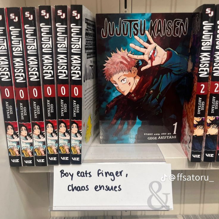 JUJUTSU KAISEN MANGA VOLUME 0 TO 17