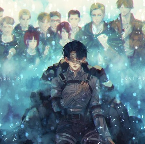 CAPTAIN LEVI FRAME LAMP AOT