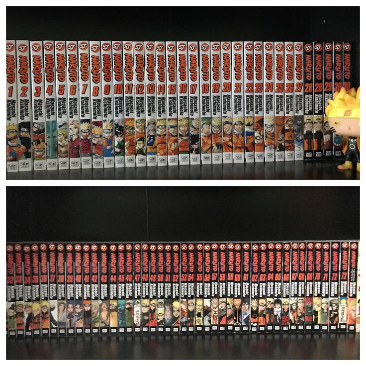 NARUTO MANGA VOL 1 SET