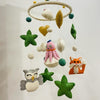 GREEN STAR OCTOPUS COT MOBILE