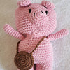 PINK PIG CROCHET PLUSH