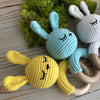 CROCHET BUNNY RABBIT RATTLE<3