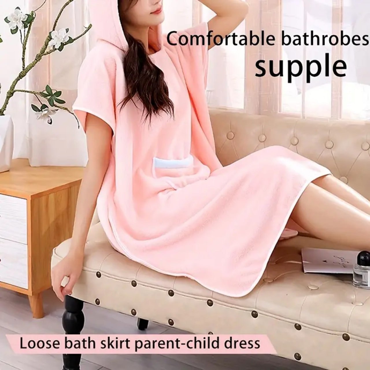 MICROFIBER SOFT BATHROBE