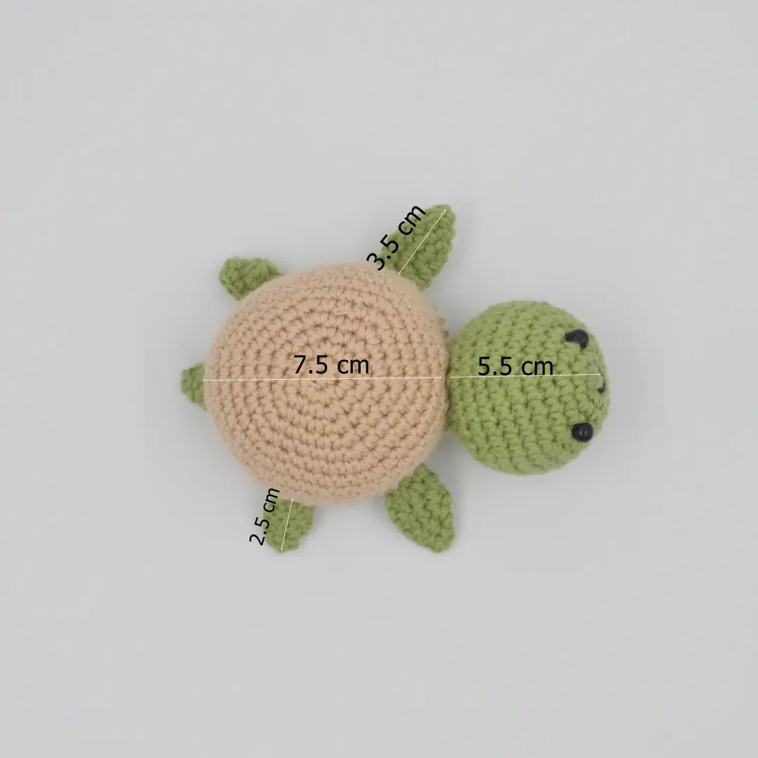 BABY TURTLE CROCHET PLUSH